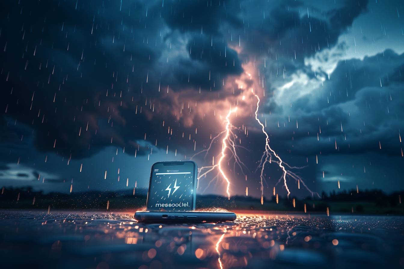 Impacts de foudre en direct : comprendre et utiliser Meteociel